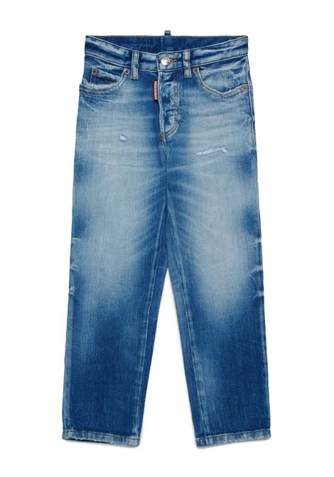 Jeans Denim Dritti DSQUARED2 KIDS | DQ2241-D0ABWDQ01